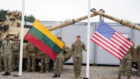 Lithuania eyes nuclear deterrence as US troop withdrawal looms