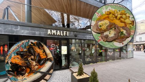 Amalfi restoran toob Itaalia maitsed Tallinna südamusse