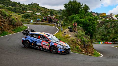 Hyundai rallitiim seisab raskustes Kanaari saarte rallil