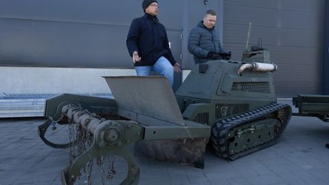 Eesti miinirobot osaleb kaitseväe suurõppusel