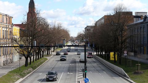 Liikluspiirangud Tallinnas Riia ja Kreutzwaldi tänaval