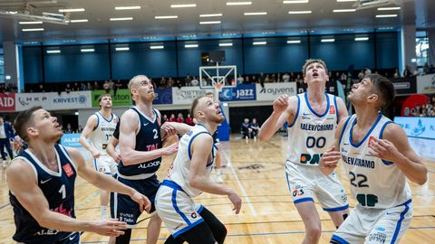 Kalev peab finaalseeria kodumängud Tondiraba jäähallis Tallinnas