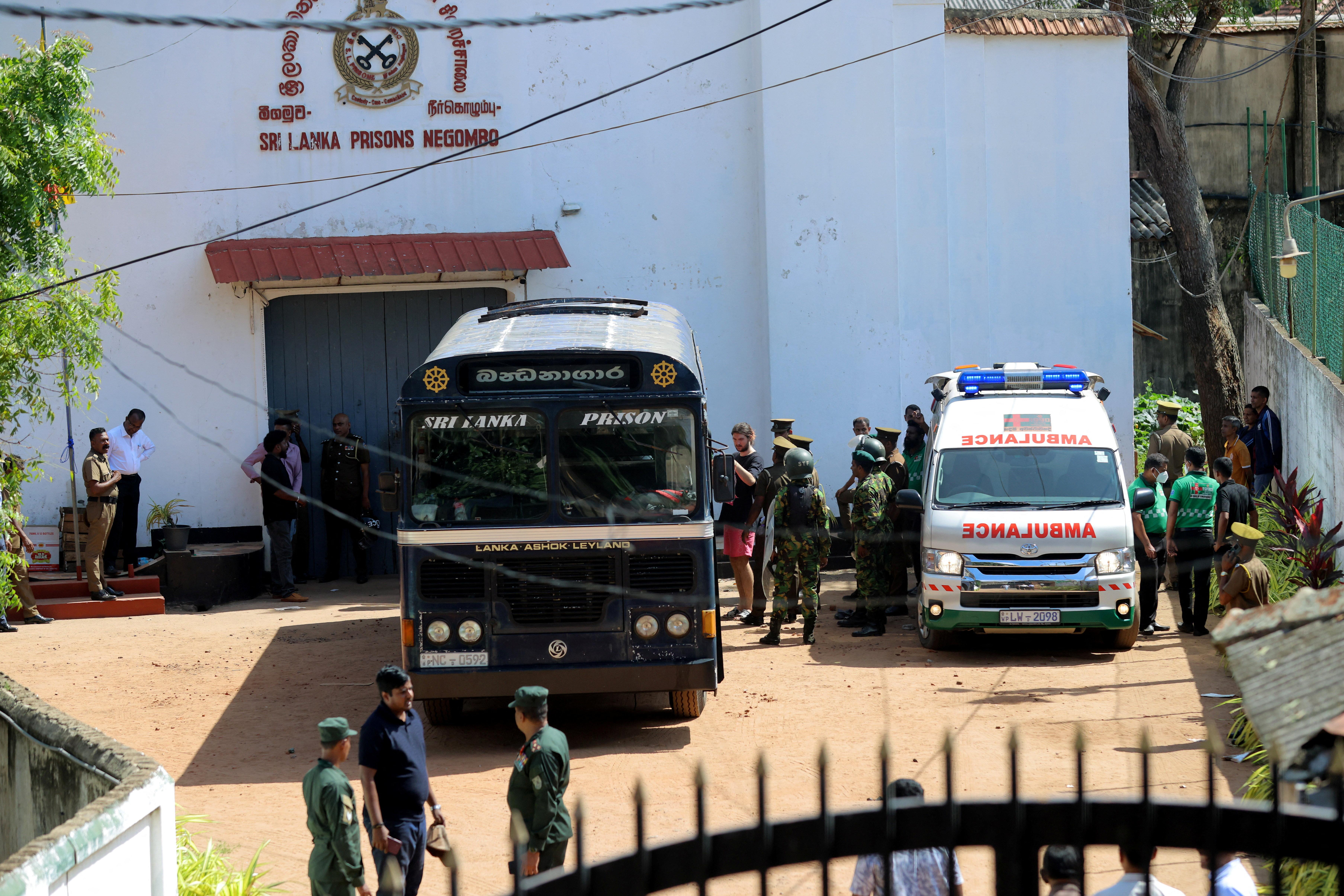 Šri Lanka Negombo vanglas hukkus kahe päevaga 25 inimest