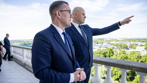Latvia's Prime Minister in Tallinn: Swift resolution of drone incident is essential