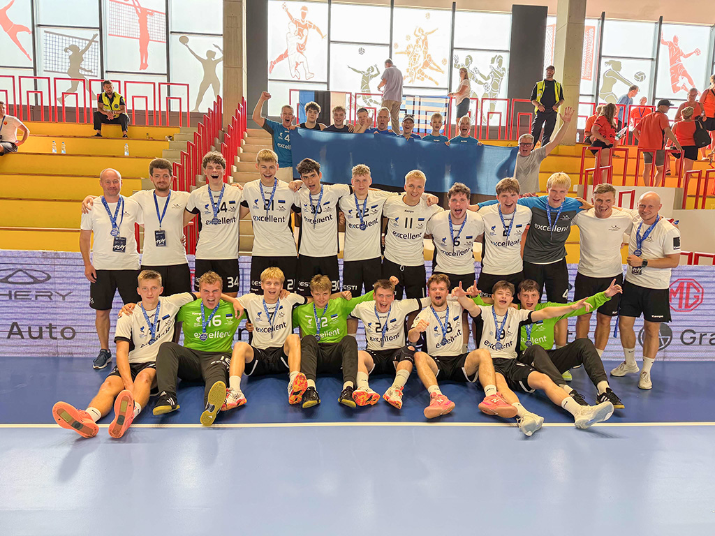 Eesti U18 käsipallikoondis alistas Skopjes Hollandi ja kindlustas viienda koha