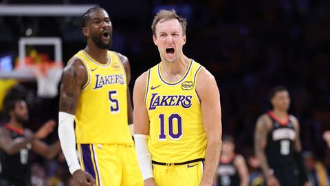 Lakers võitis play-off'i avamängu ilma Doncicita