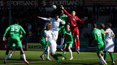 Levadia lõi Florale kindla 4:0 võidu Tallinna derbis