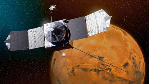 NASA подтвердило: зонд MAVEN, вращавшийся вокруг Марса, потерян