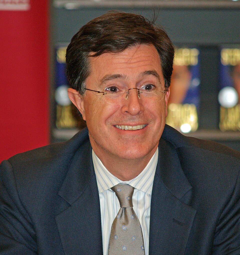Stephen Colbert naljatab rahvusvaheliste meeleavalduste üle