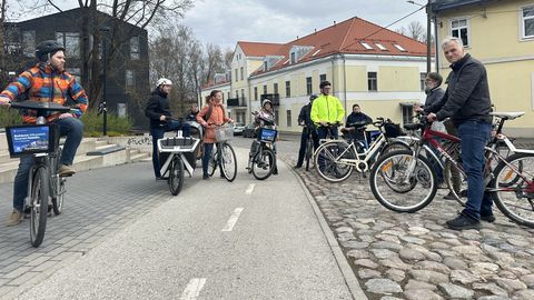 Tartu rattasõit näitas linnataristu seisukorda