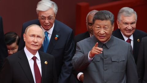 Xi Jinping võtab Putini vastu Pekingis pärast Trumpi külaskäiku