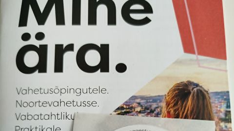 Tallinnas Erasmus+ kampaania lööklause «Mine ära» tekitab arutelu
