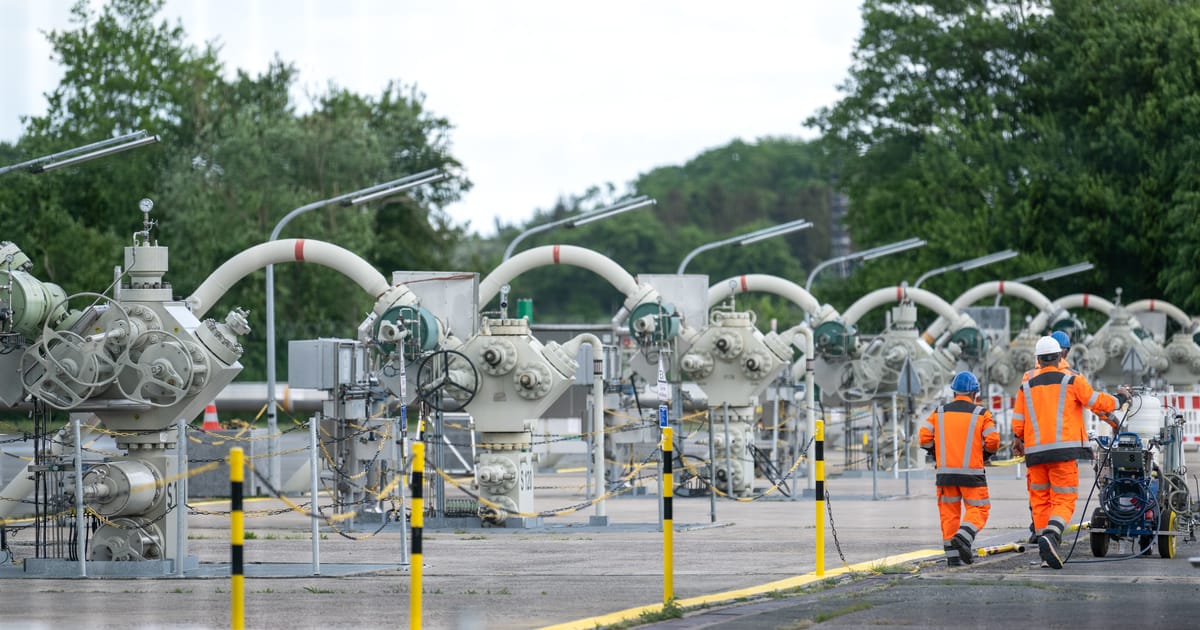 Saksamaa madalad gaasivarud ähvardavad Euroopa talvist energiakindlust