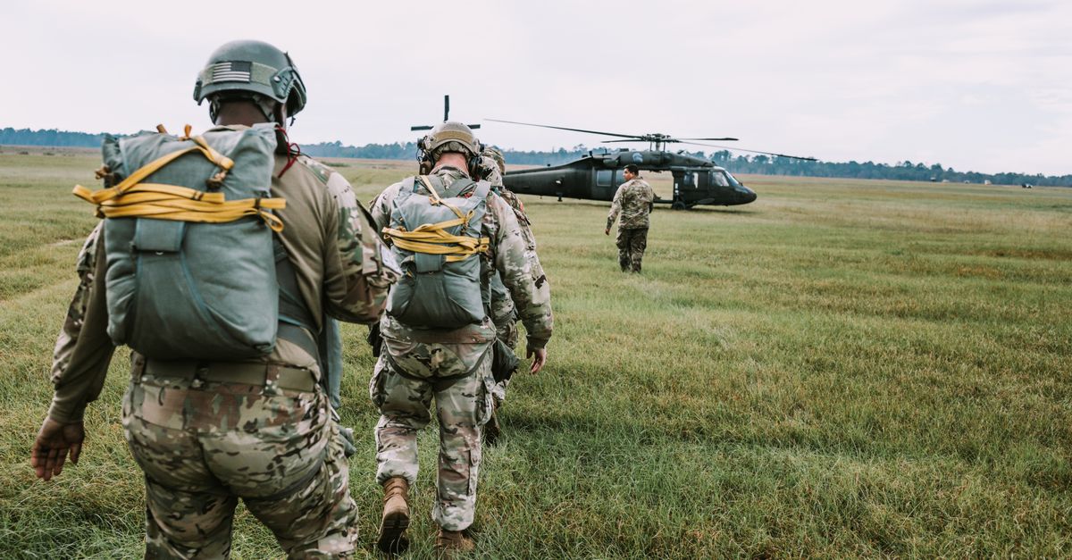 Military medical team parachutes to remote Tristan da Cunha island
