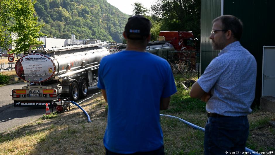 Prantsusmaal Sainte-Marie-aux-Mines’is veavad tsisternautod joogivett