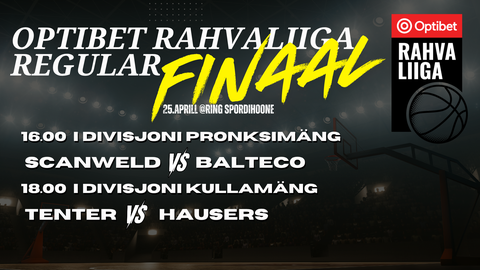 Rahvaliiga põhja regiooni medalimängud otseülekandes