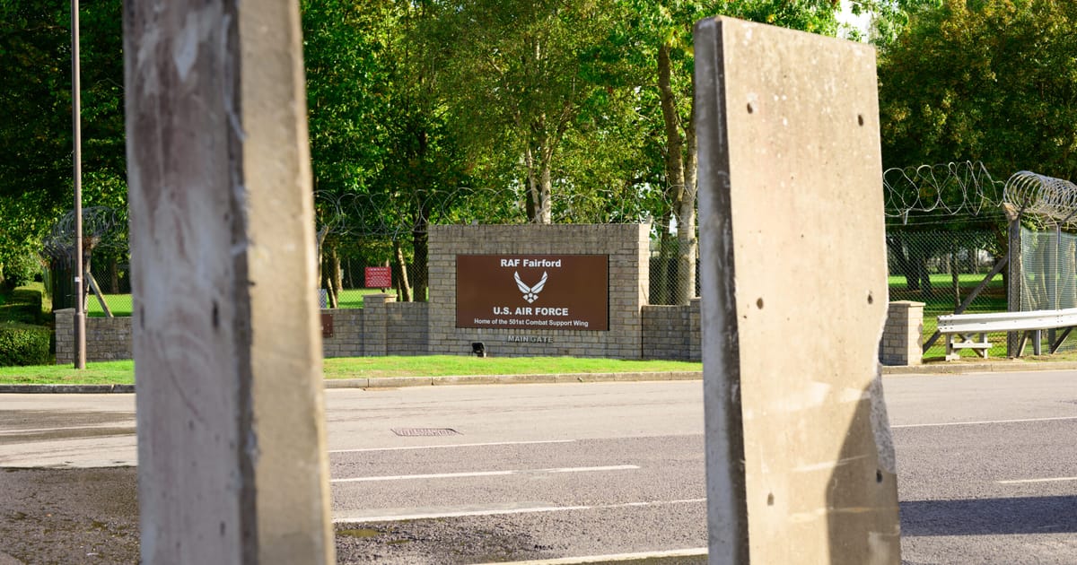 RAF Fairfordi lennubaasi terrorivandenõu uurimine: Suurbritannias vahistati seitsmes isik