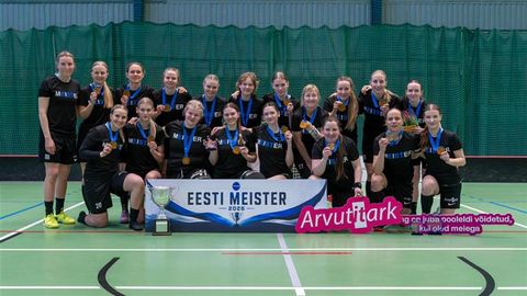 Sparta naiskond kroonis end saalihoki Eesti meistriks