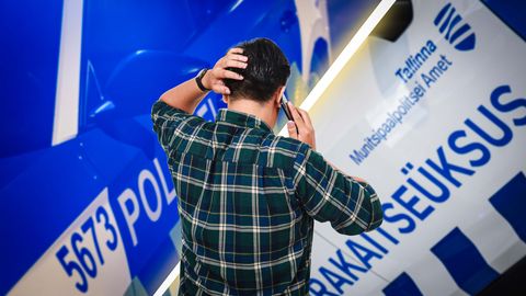 Tallinna autojuht: politsei suunas mind abi otsides tasulisele numbrile