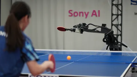 Sony robot Ace võitis lauatenise inimesest, kuigi see ei olnud plaan