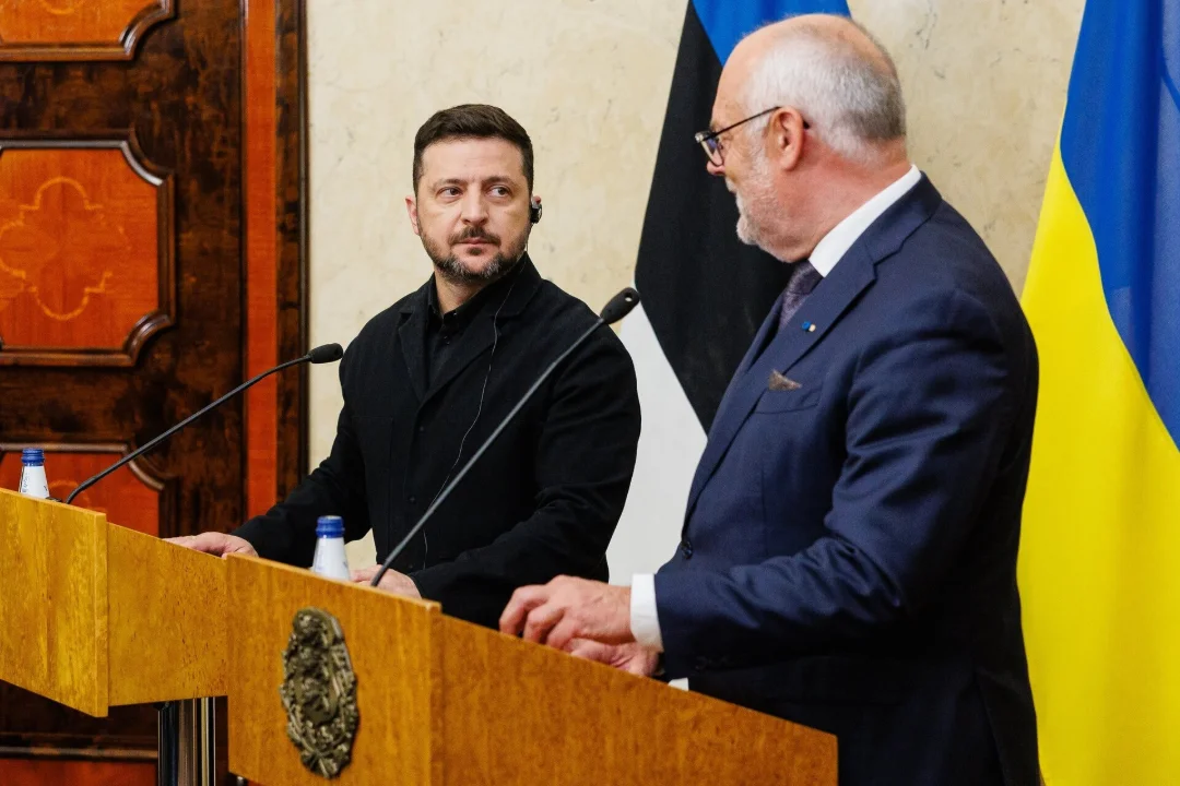 Zelensky's Visit to Tallinn: Ukrainian Security and the Path to the EU