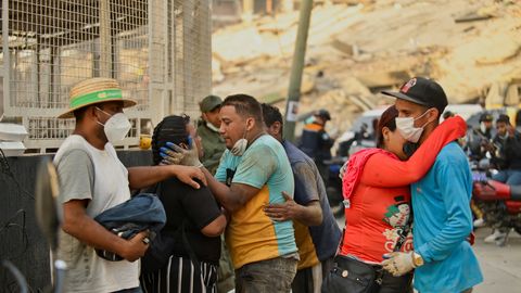 A newborn and 11-year-old boy rescued from Venezuela earthquake rubble