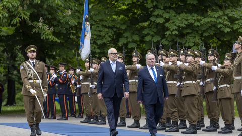 Великий магистр Мальтийского ордена впервые посетил Таллинн