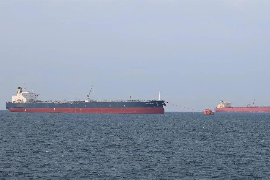 Droon ründas Novorossiiski lähistel KTK terminalis tanker NELSA-t