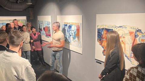 Estonian artist Alo Valge beaten in Frankfurt